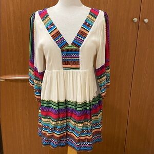 Multicolor dress Easley Size Medium
